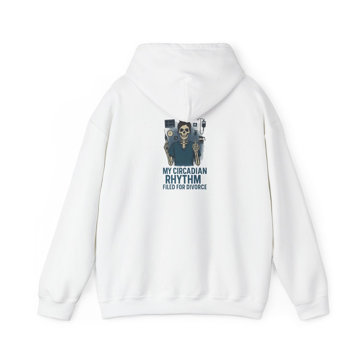“My Circadian Rhythm Filed for Divorce” – Funny Night Shift Hoodie