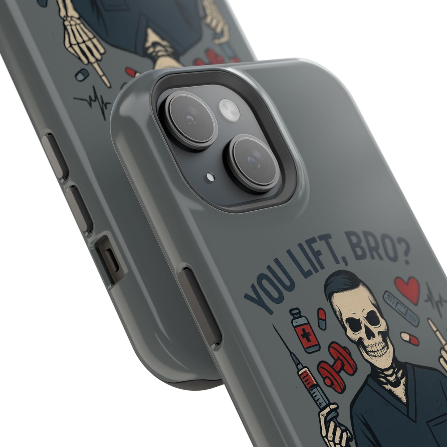 “You Lift, Bro? I Lift Patients and Trauma.” – Men’s Nurse Phone Case