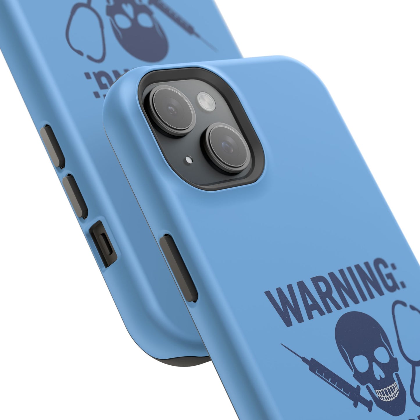 Warning May Stab Repeatedly Phone Case | Quirky Medical Humor, Gift for Healthcare Workers, Fun Phone Accessories, Doctors' Gift, Nurse Gift