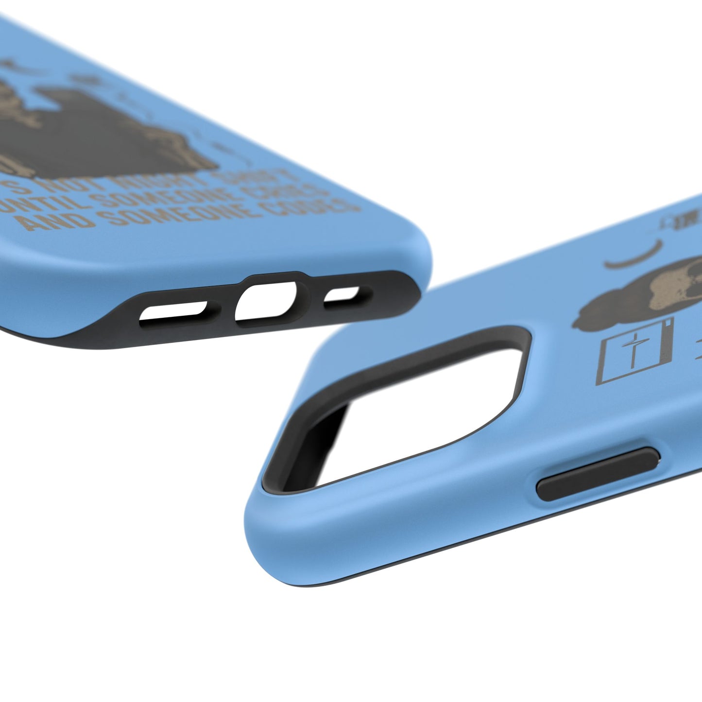 “It’s Not Night Shift Until Someone Cries and Someone Codes” – Nurse Chaos Phone Case