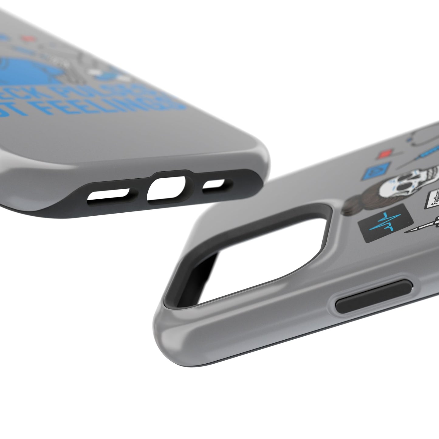 “I Check Pulses, Not Feelings” – Blunt Nurse Phone Case