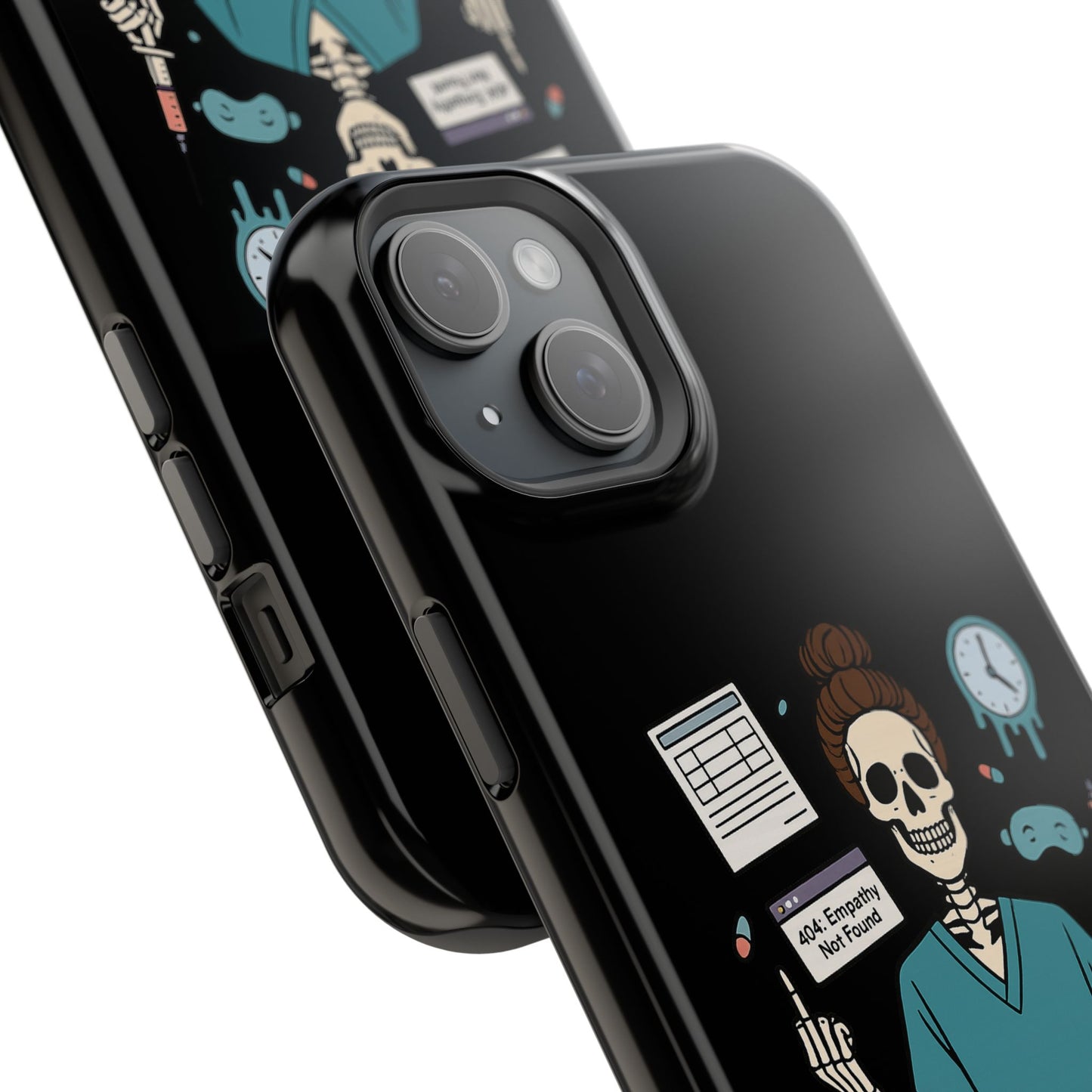 “I Came. I Cared. I Dissociated.” – Sarcastic Nurse Phone Case