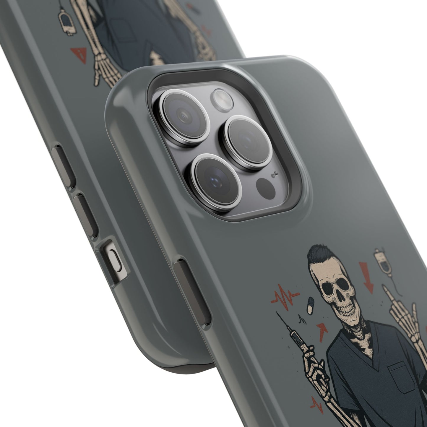 “I’ll Drop an IV and Your Ego in Less Than 30 Seconds” – Nurse Phone Case for Men