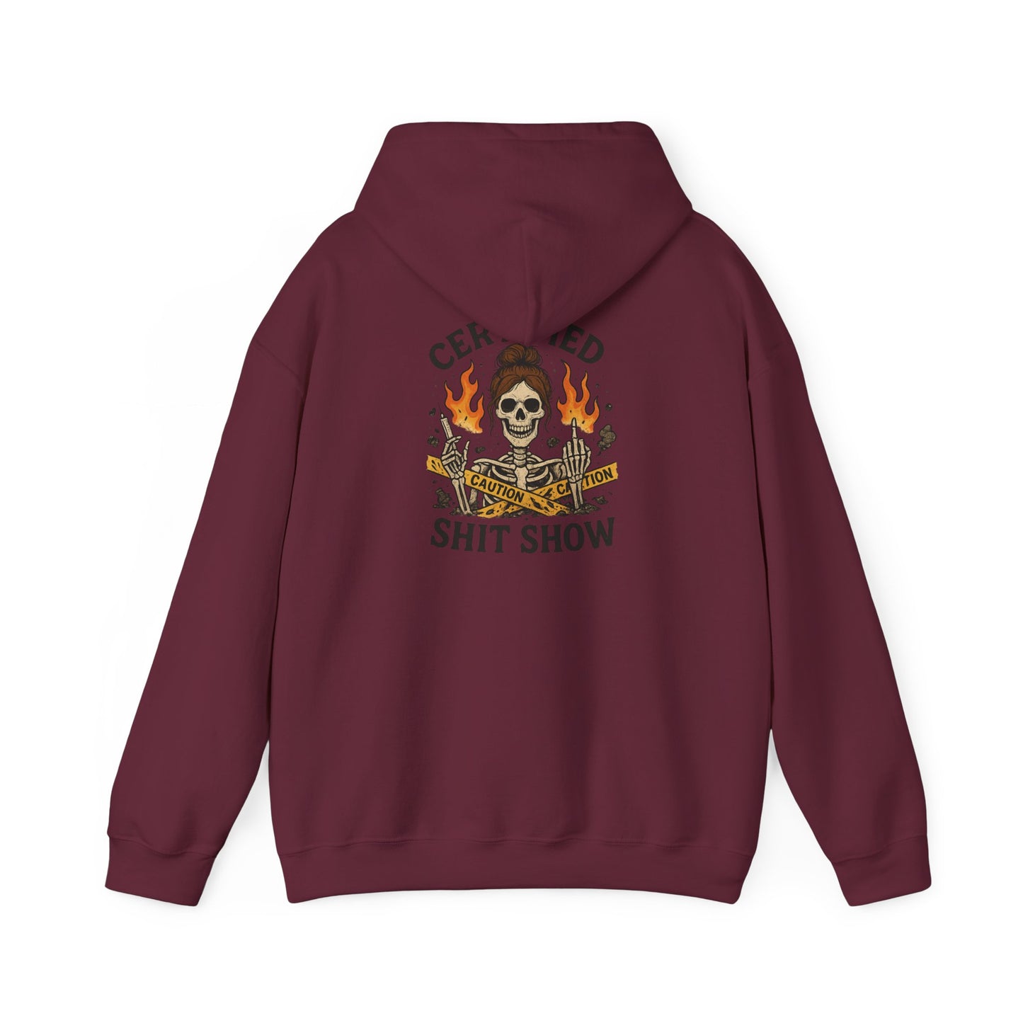 “Certified Shit Show” – Sarcastic Nurse Hoodie