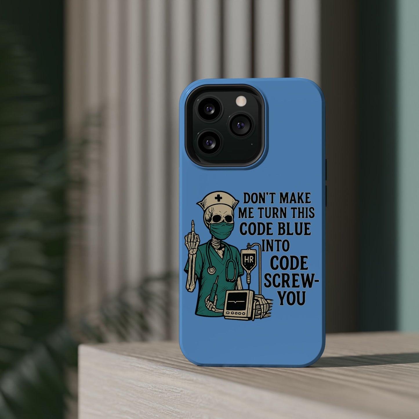 Magnetic Phone Cases with Medical Humor - Unique Gift for Nurses, Medical Professionals, Halloween, Birthday, Nursing School