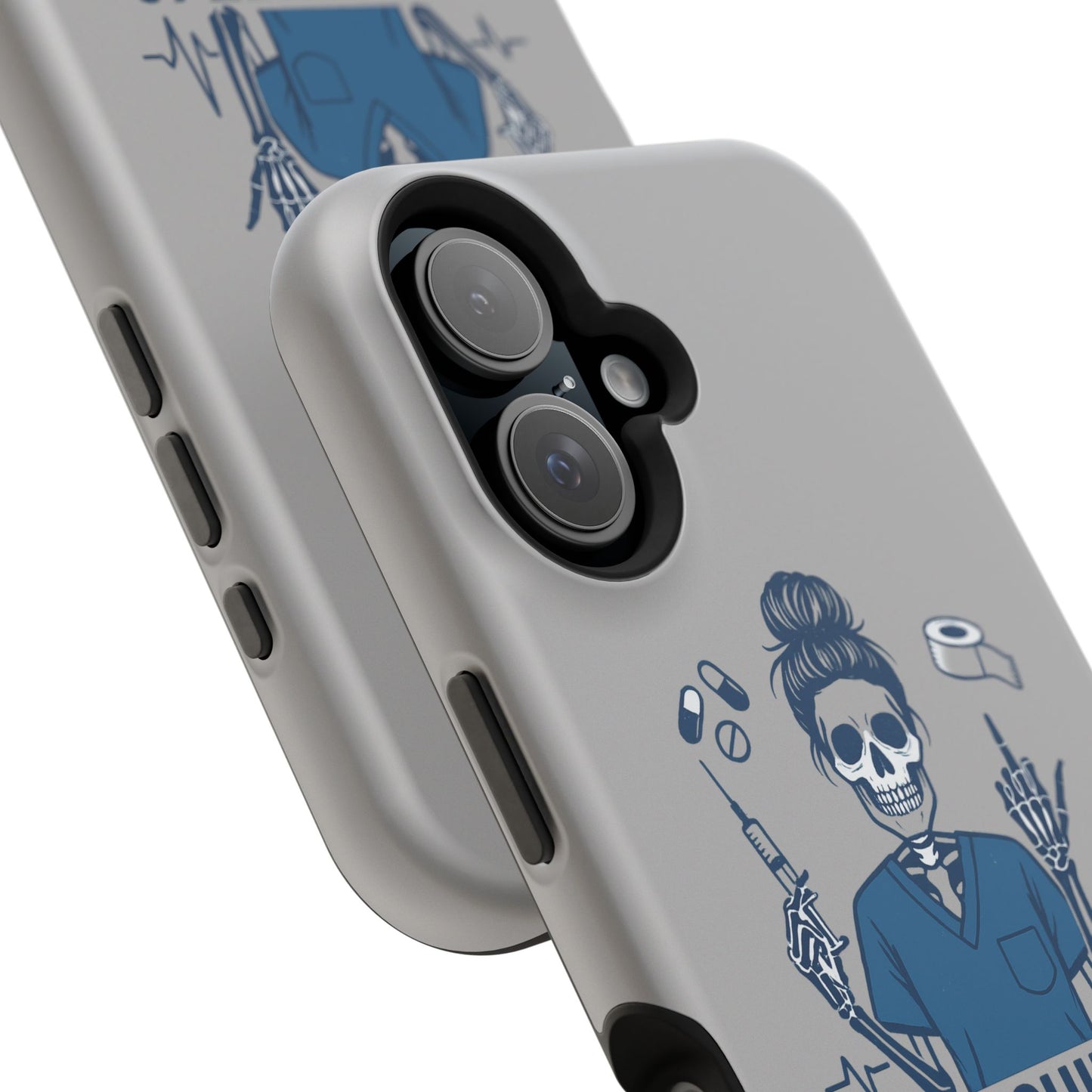 “This Shift Sponsored by Spite and Medical Tape” – Sarcastic Nurse Phone Case
