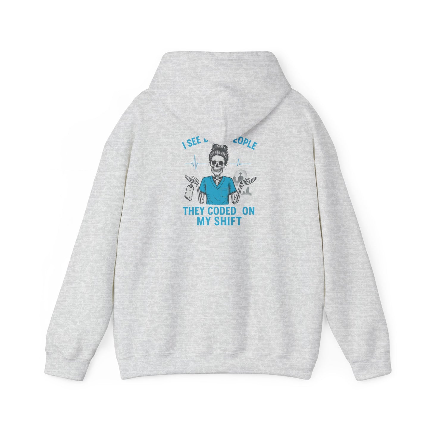Coded Humor Sweatshirt - Funny Healthcare Hoodie, Nurses Gift, Unisex Pullover, Medical Humor Apparel, Halloween Costume