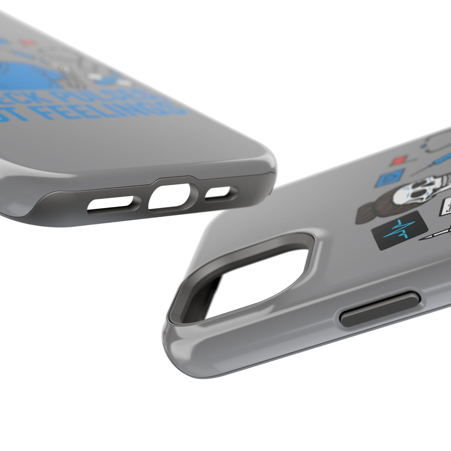 “I Check Pulses, Not Feelings” – Blunt Nurse Phone Case