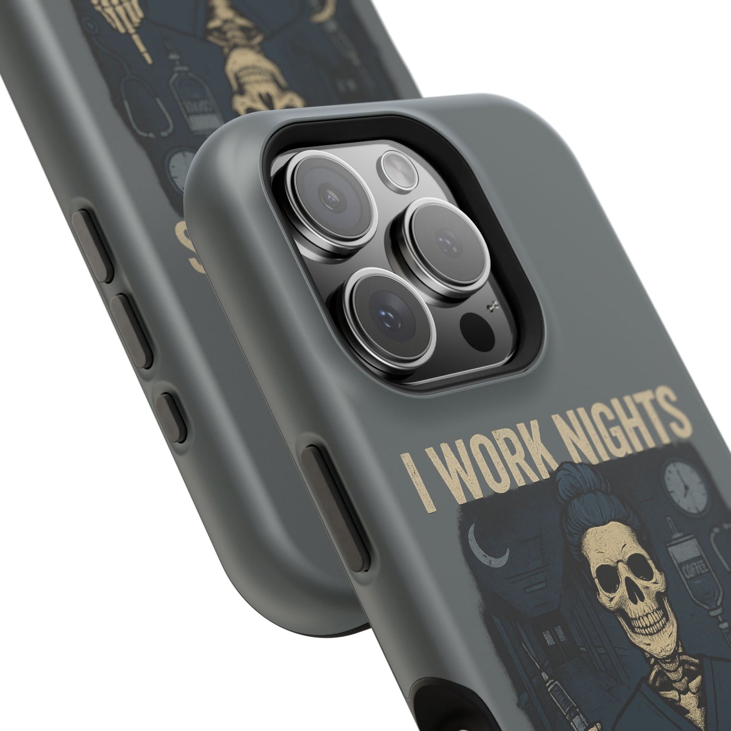 “I Work Nights So I Don’t Have to Talk to People” – Nurse Phone Case