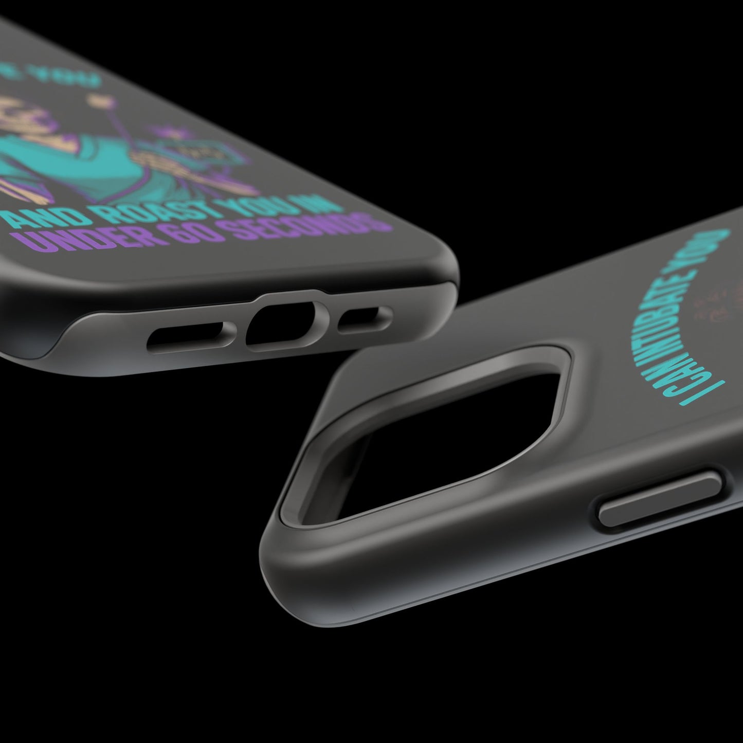 “I Can Intubate You And Roast You In Under 60 Seconds”- Funny Healthcare Phone Case