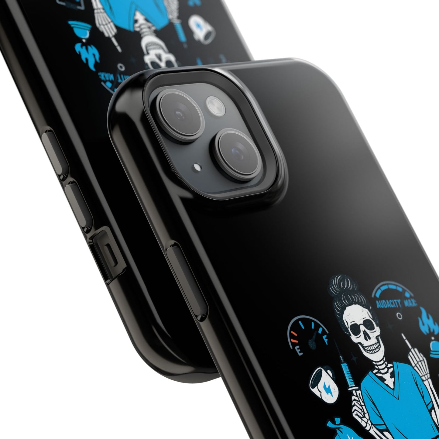 “Running on Empty and Audacity” – Nurse Chaos Phone Case