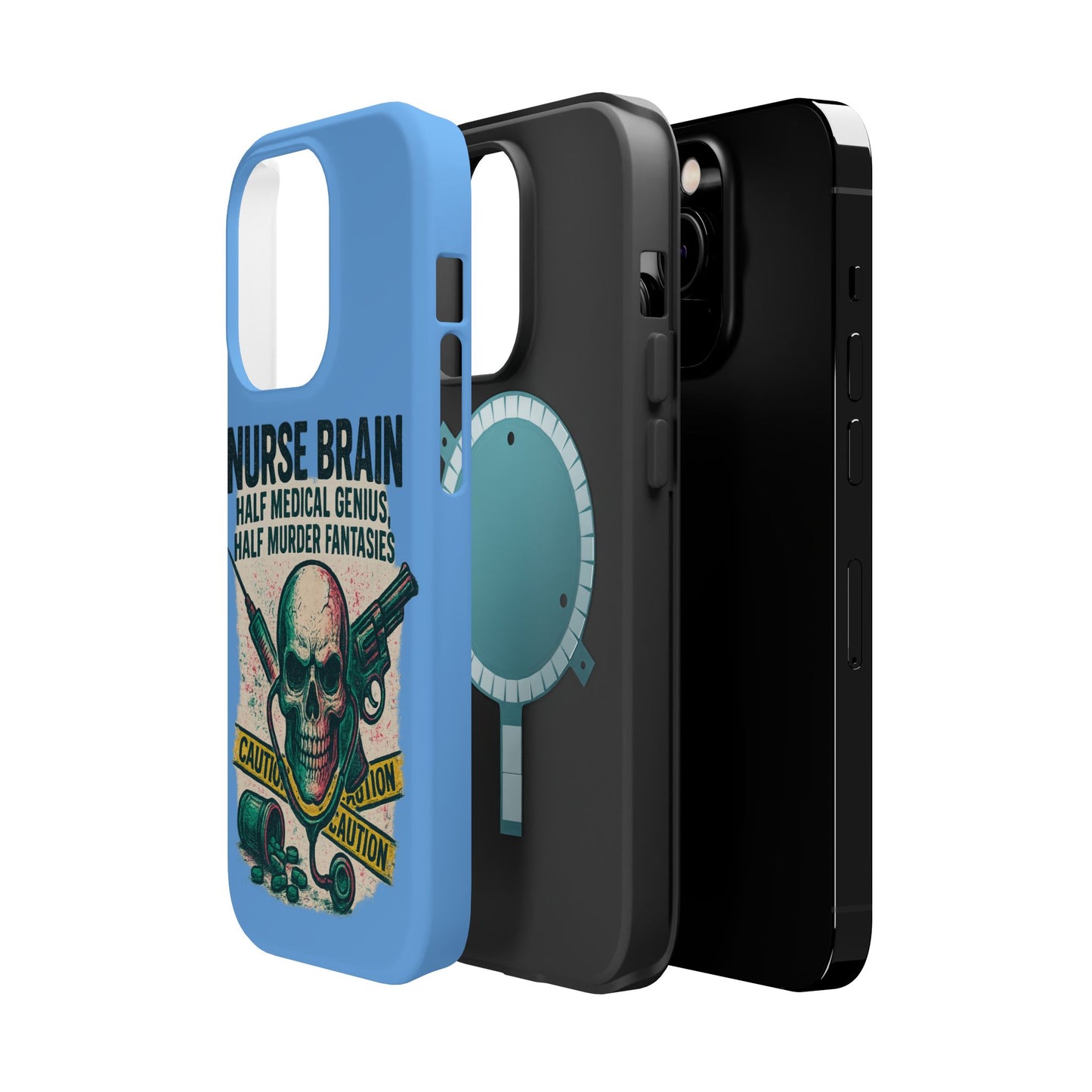 Nurse-Themed Phone Case, Medical Humor, Gift for Nurses, Unique Phone Accessory, Hospital Humor, Durable Tough Case