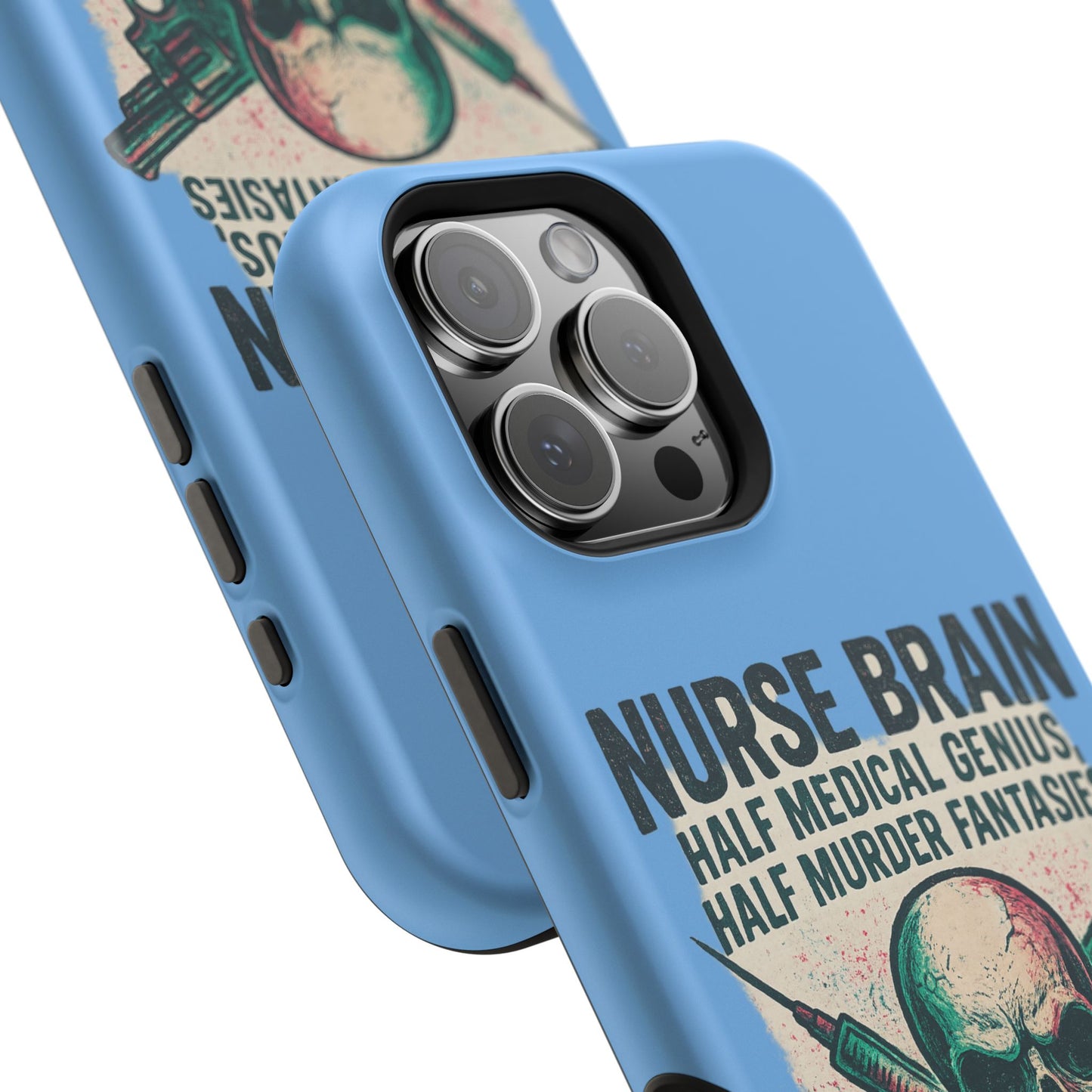 Nurse-Themed Phone Case, Medical Humor, Gift for Nurses, Unique Phone Accessory, Hospital Humor, Durable Tough Case