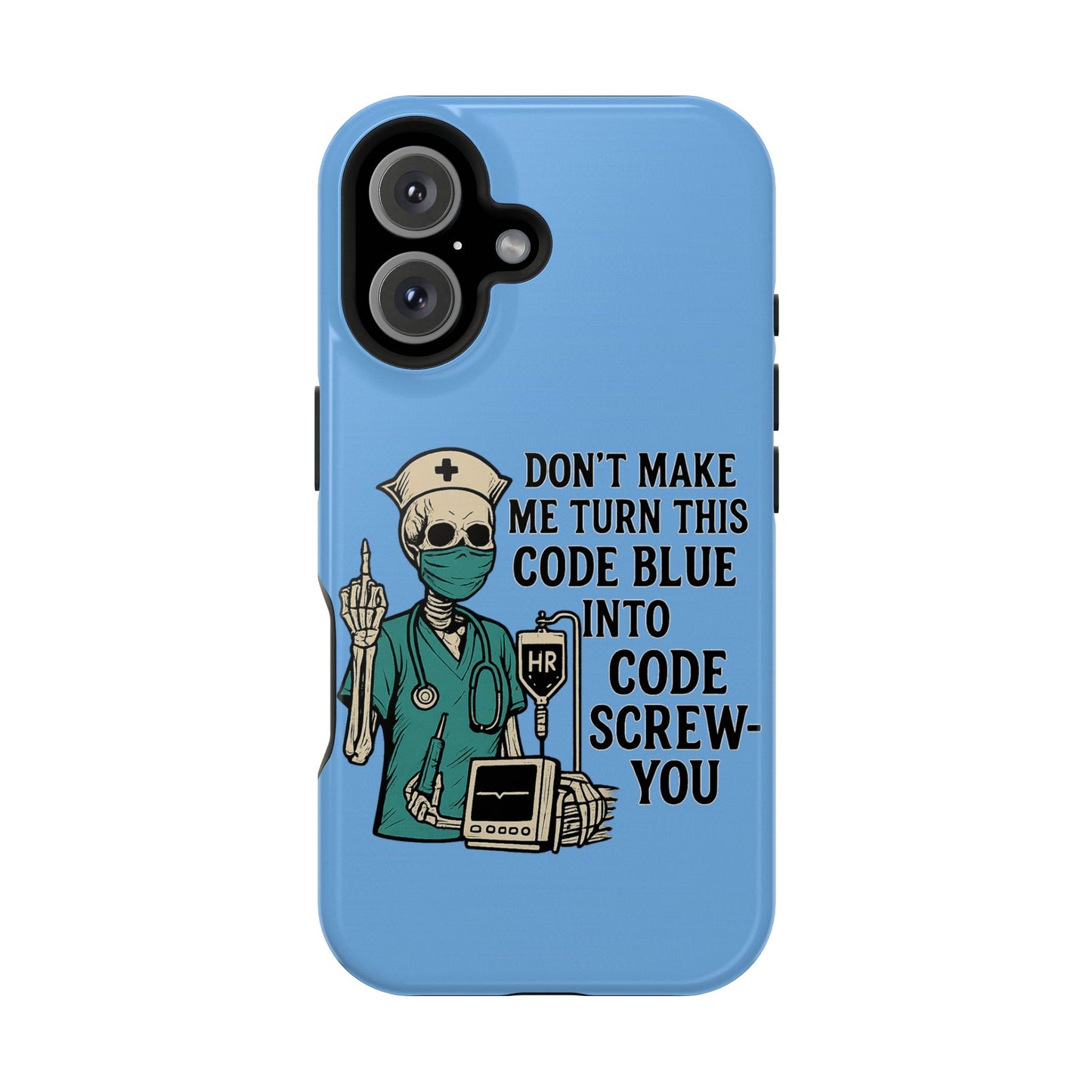 Magnetic Phone Cases with Medical Humor - Unique Gift for Nurses, Medical Professionals, Halloween, Birthday, Nursing School