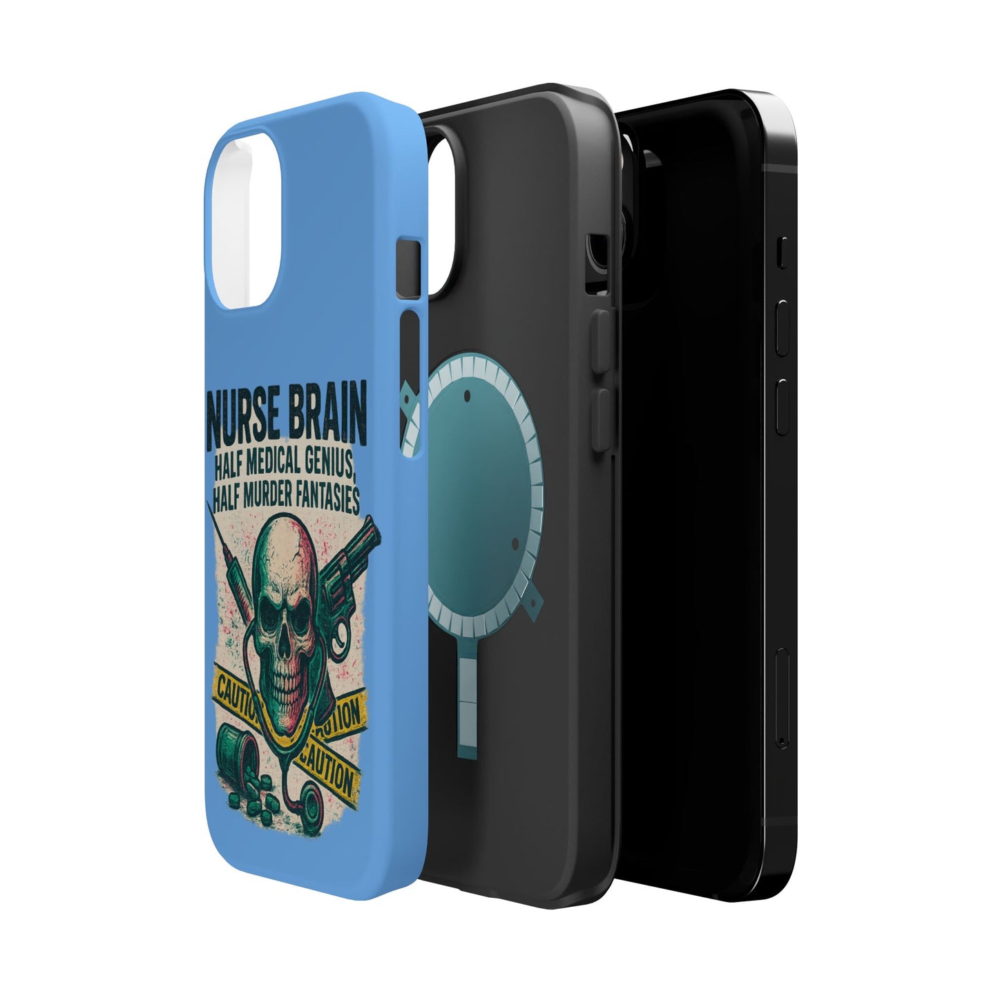 Nurse-Themed Phone Case, Medical Humor, Gift for Nurses, Unique Phone Accessory, Hospital Humor, Durable Tough Case