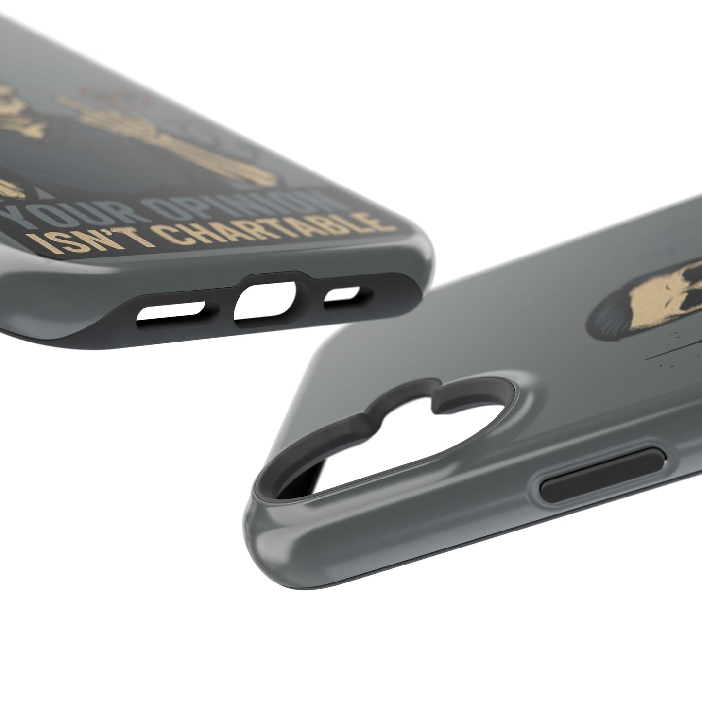 “Your Opinion Isn’t Chartable” – Nurse Phone Case for Men