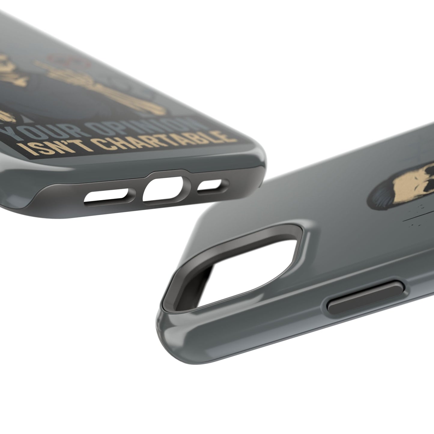 “Your Opinion Isn’t Chartable” – Nurse Phone Case for Men