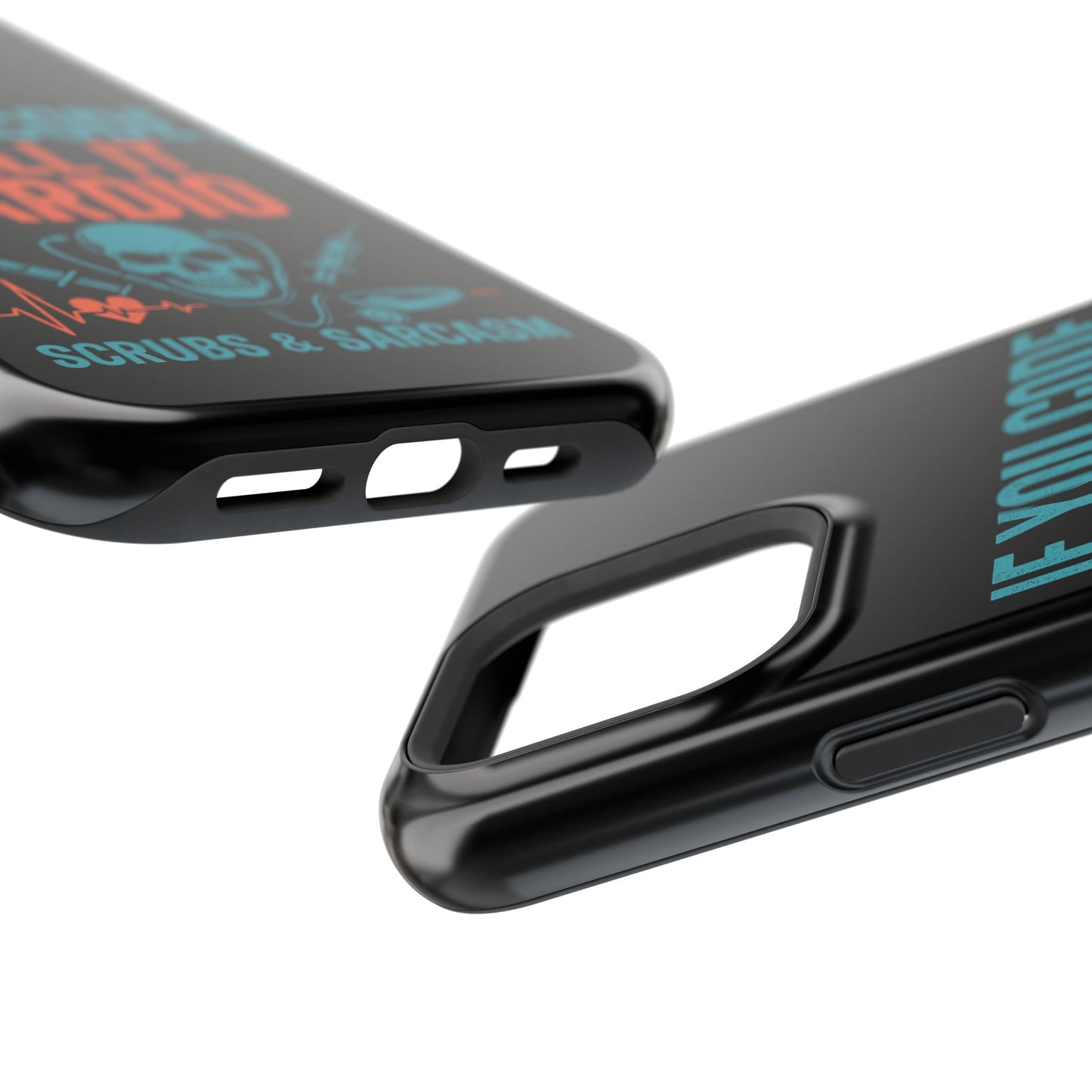 Magnetic Phone Cases for Nurses, Funny Code Humor, Cute Sarcastic Gifts, Tech Accessories, Medical Profession, Unique Design