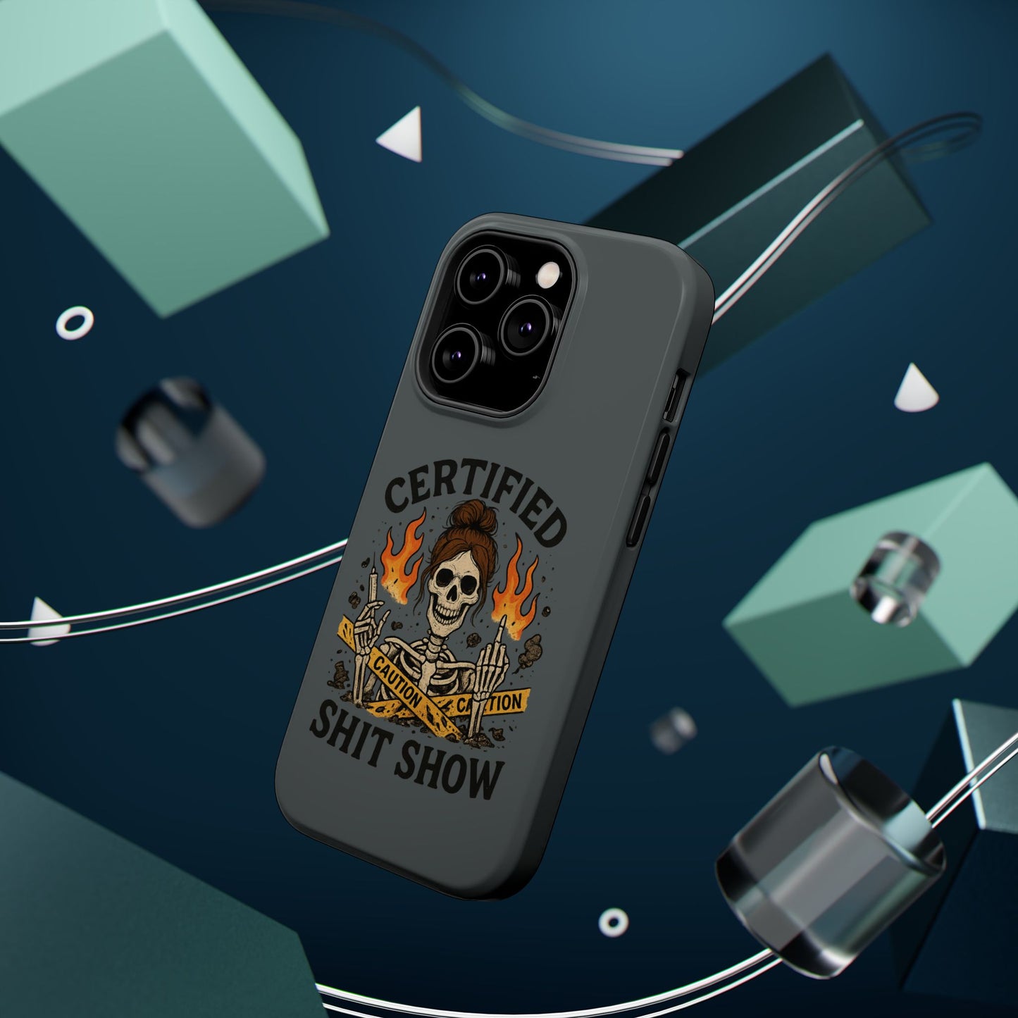 “Certified Shit Show” – Chaotic Nurse Phone Case