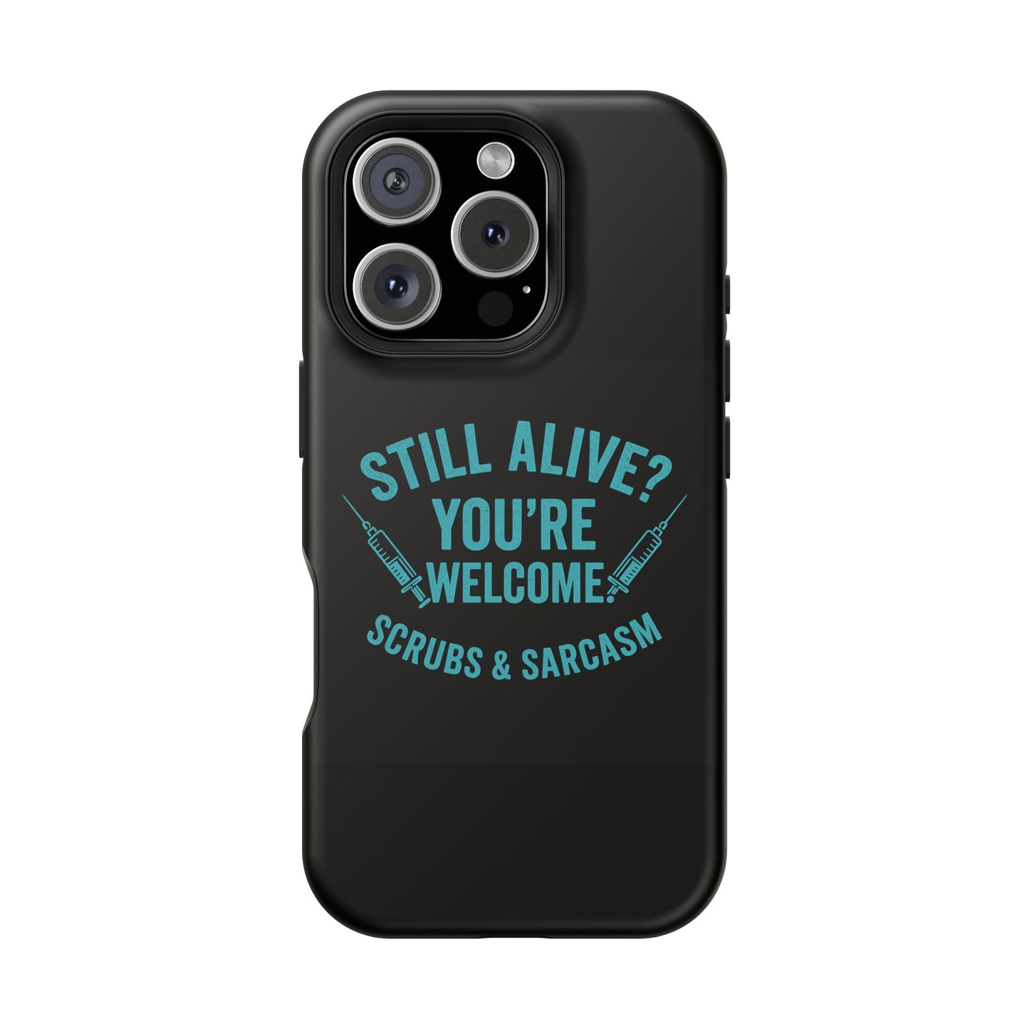 Funny Medical Magnetic Tough Cases | Nurse Gift, Scrubs & Sarcasm, Healthcare Humor, Doctor Case, Birthday Gift