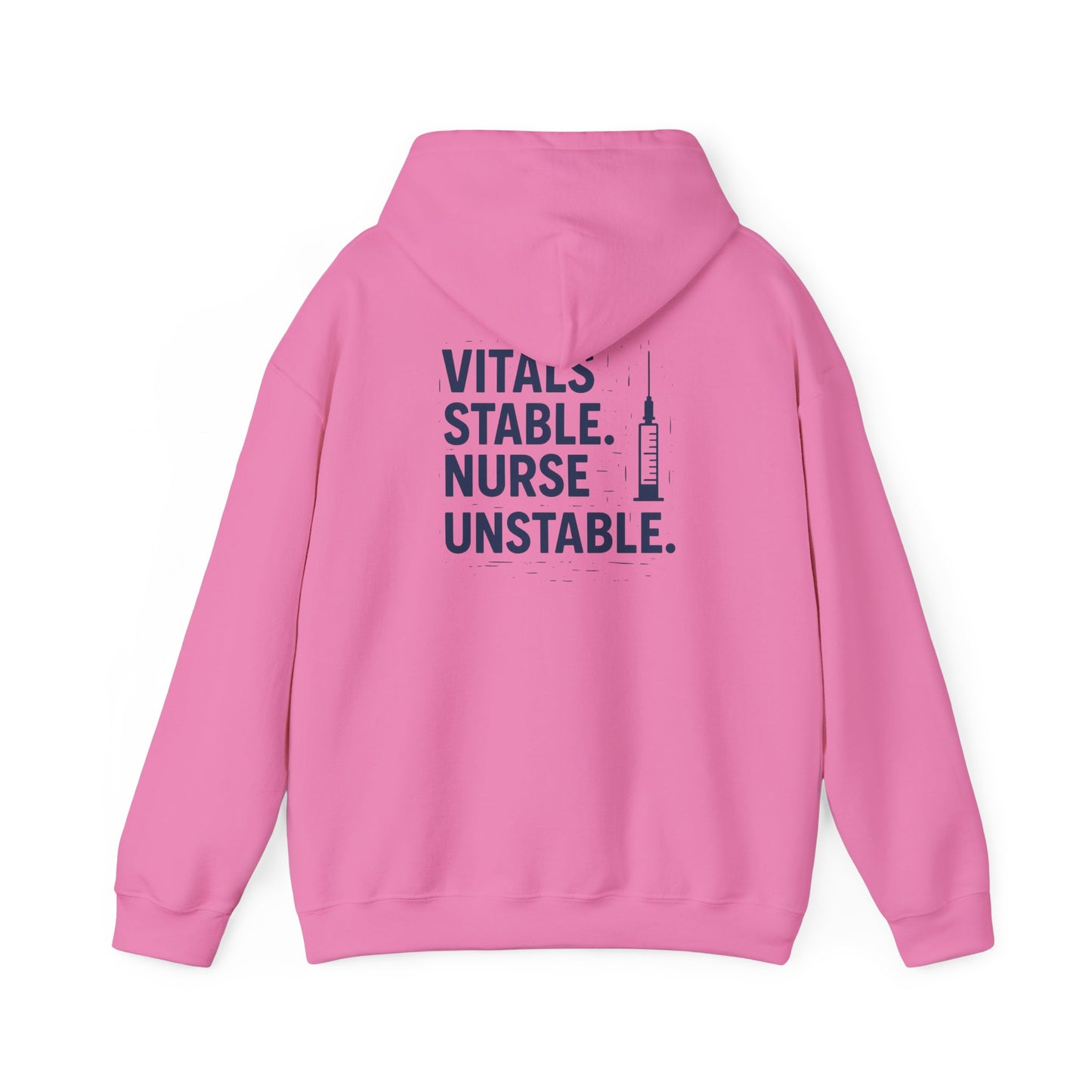 “Vitals Stable. Nurse Unstable.” – Chaotic Nurse Hoodie