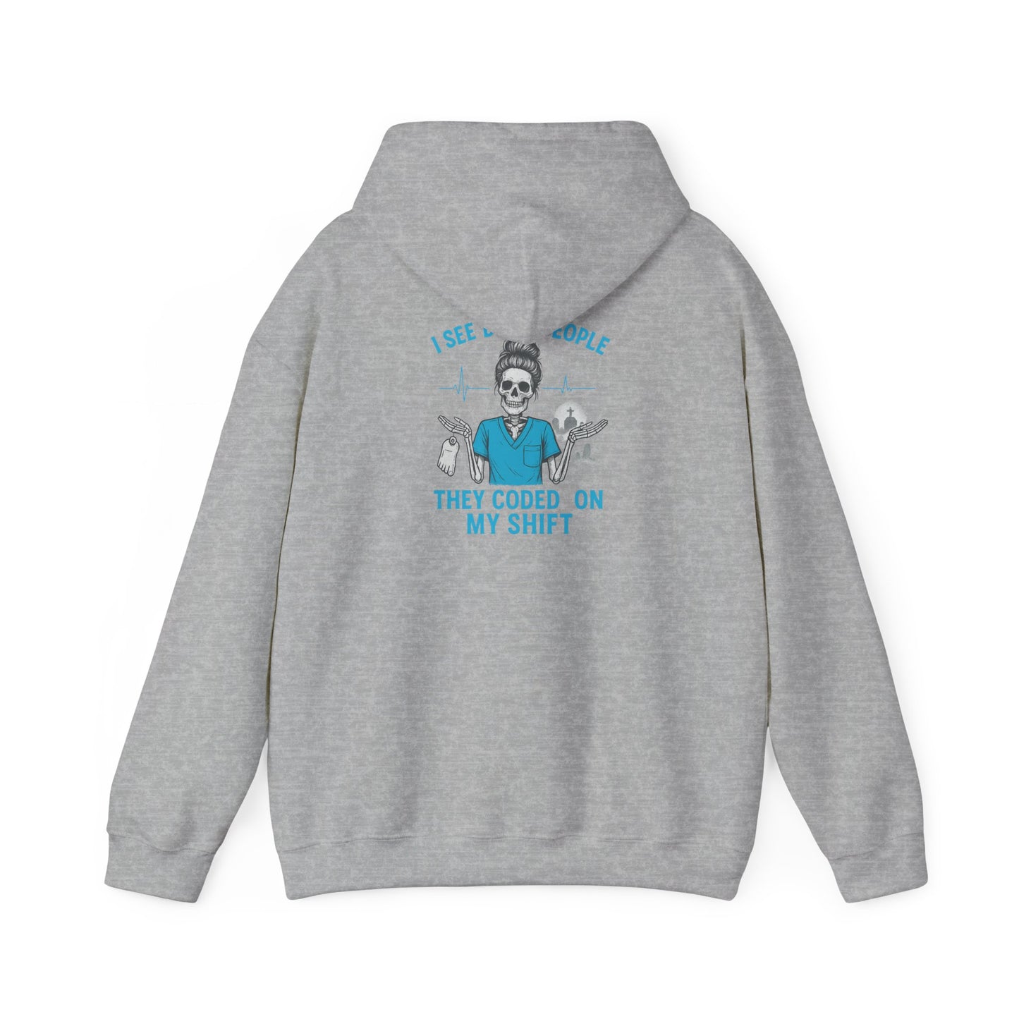 Coded Humor Sweatshirt - Funny Healthcare Hoodie, Nurses Gift, Unisex Pullover, Medical Humor Apparel, Halloween Costume