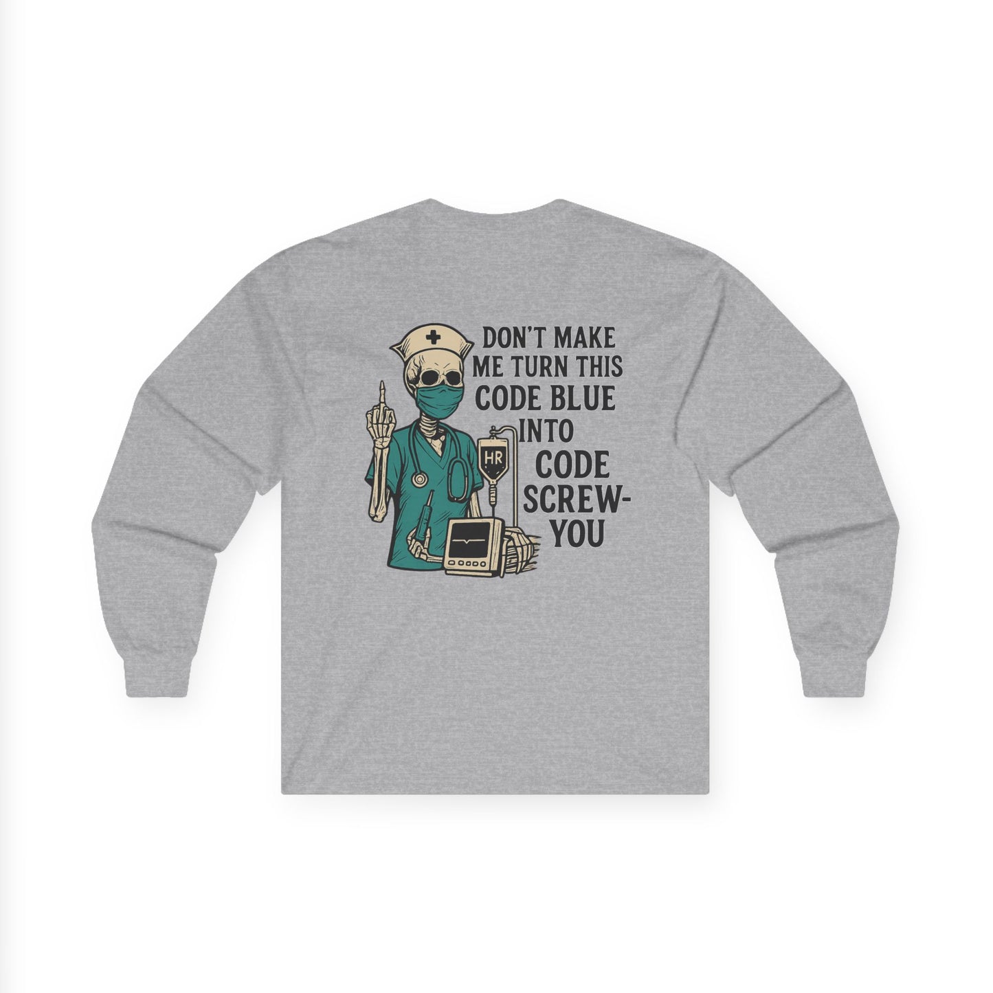 Coding Humor Long Sleeve Tee, Funny Programmer Shirt, Unisex Graphic Tee, Gifts for Developers, Tech Apparel, Halloween Costume Top
