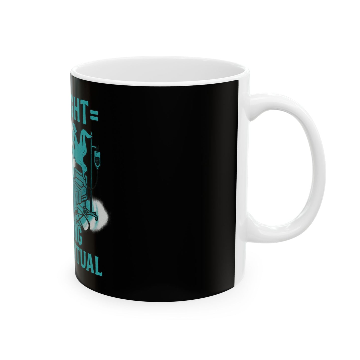 Spooky Summoning Ritual Ceramic Mug - Perfect for Halloween, Witchcraft Lovers, Coffee/S tea Enthusiasts, Ghost Story Evenings, Unique Gifts