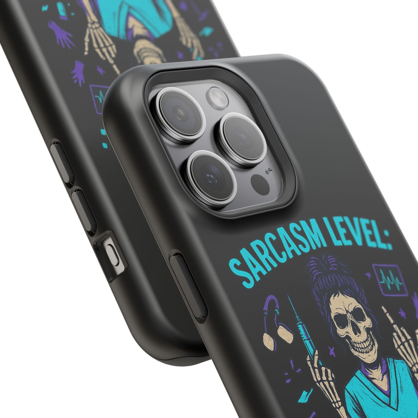 Sassy Medical Humor Phone Case - Sarcasm Level: Code Blue, Nurse Gift, Healthcare Humor, Medical Professional Accessory, Unique Phone Cover