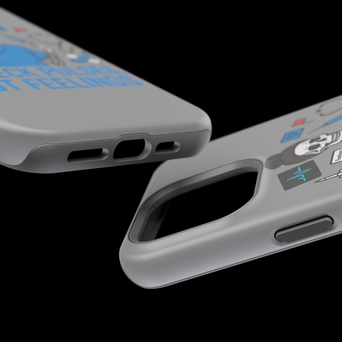 “I Check Pulses, Not Feelings” – Blunt Nurse Phone Case