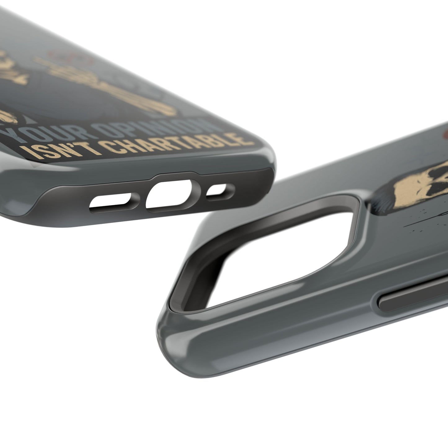 “Your Opinion Isn’t Chartable” – Nurse Phone Case for Men