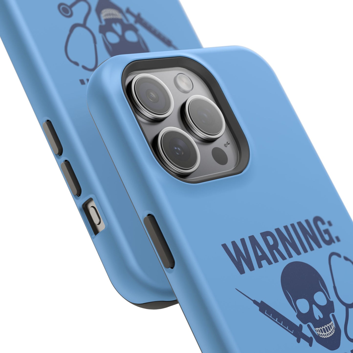 Warning May Stab Repeatedly Phone Case | Quirky Medical Humor, Gift for Healthcare Workers, Fun Phone Accessories, Doctors' Gift, Nurse Gift