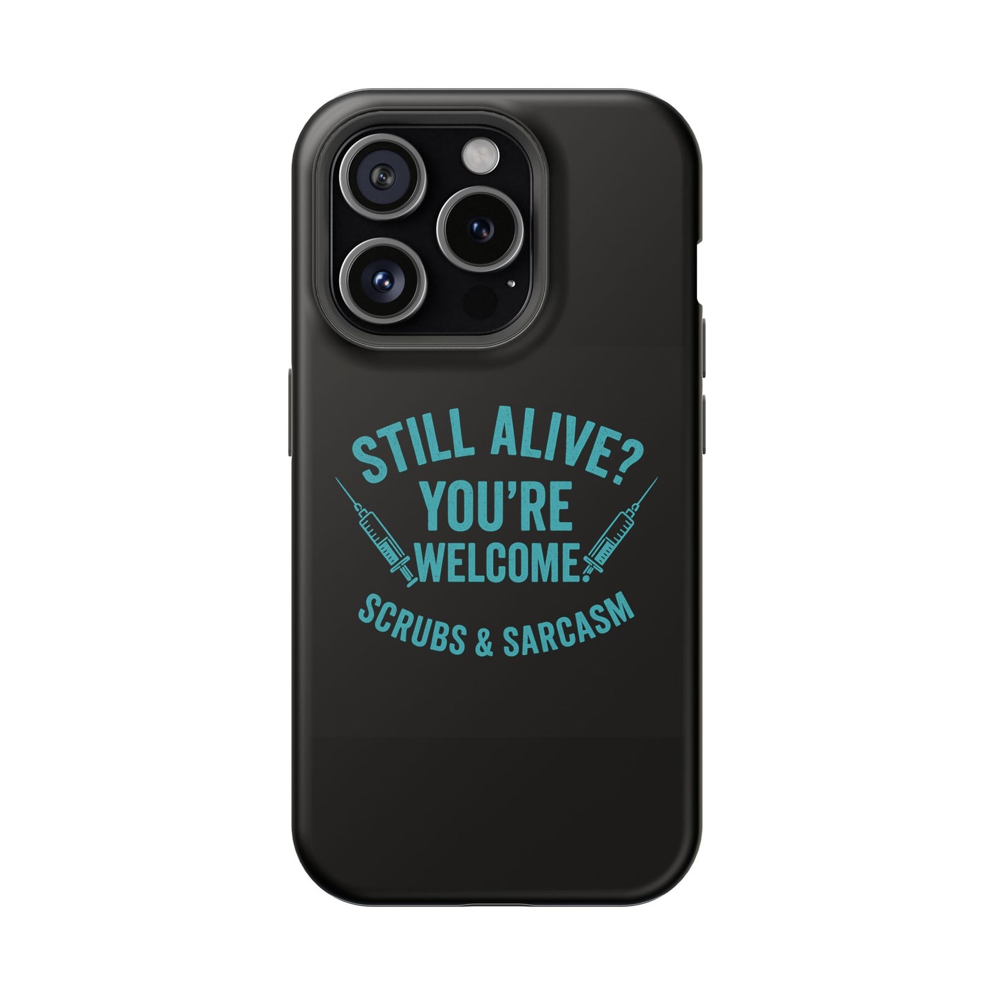 Funny Medical Magnetic Tough Cases | Nurse Gift, Scrubs & Sarcasm, Healthcare Humor, Doctor Case, Birthday Gift