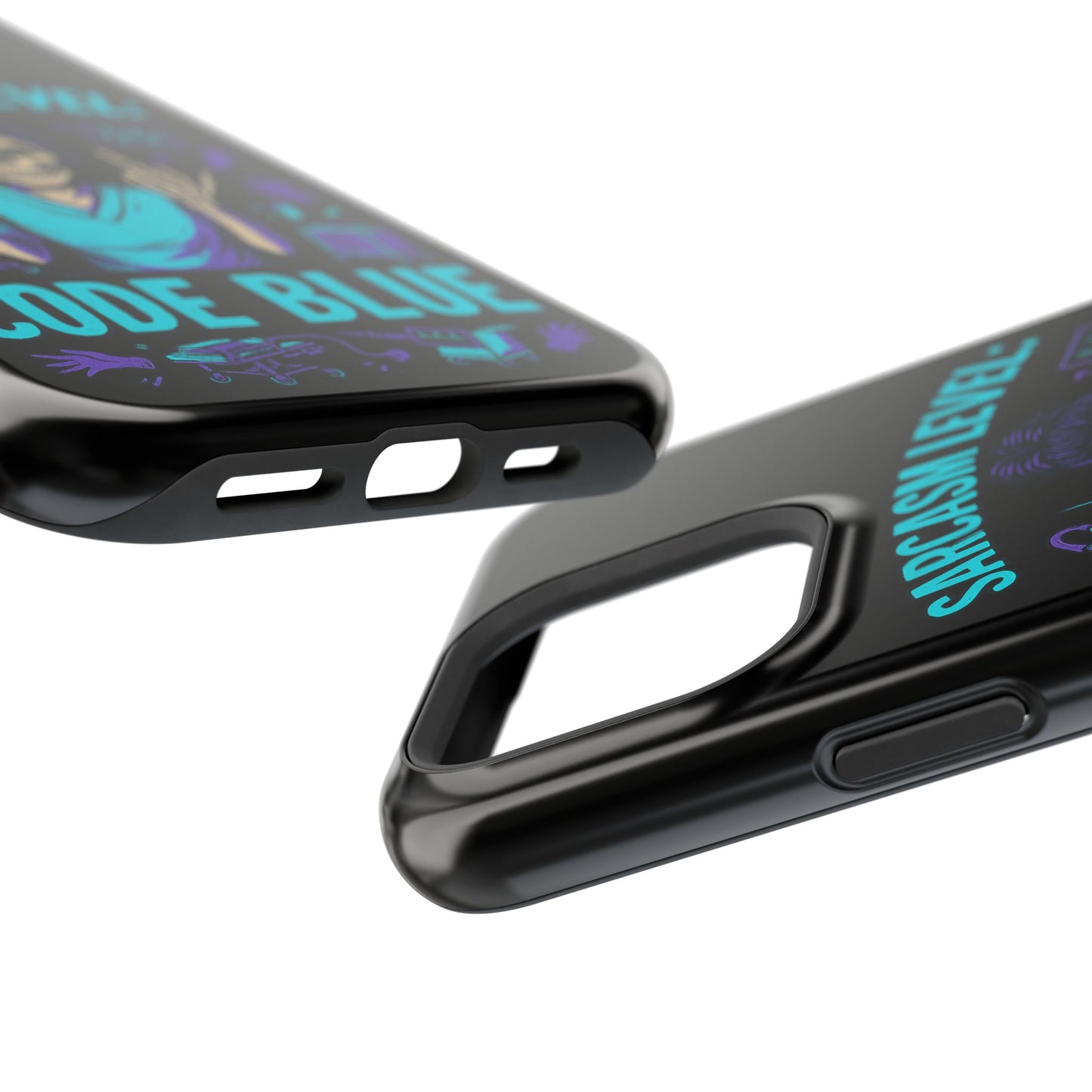 Sassy Medical Humor Phone Case - Sarcasm Level: Code Blue, Nurse Gift, Healthcare Humor, Medical Professional Accessory, Unique Phone Cover