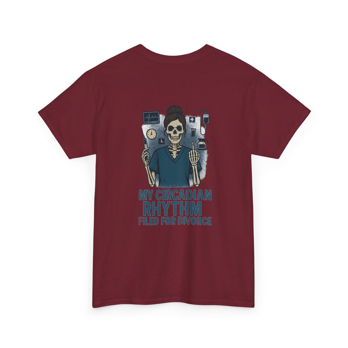 “My Circadian Rhythm Filed for Divorce” – Funny Nurse T-Shirt