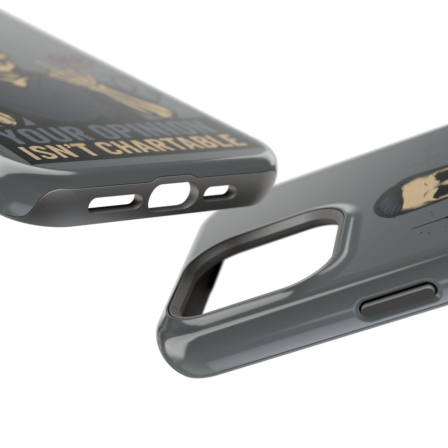 “Your Opinion Isn’t Chartable” – Nurse Phone Case for Men