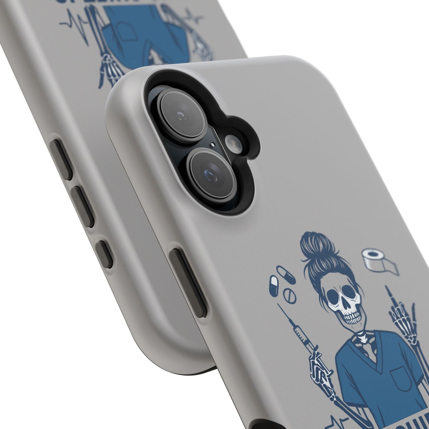 “This Shift Sponsored by Spite and Medical Tape” – Sarcastic Nurse Phone Case