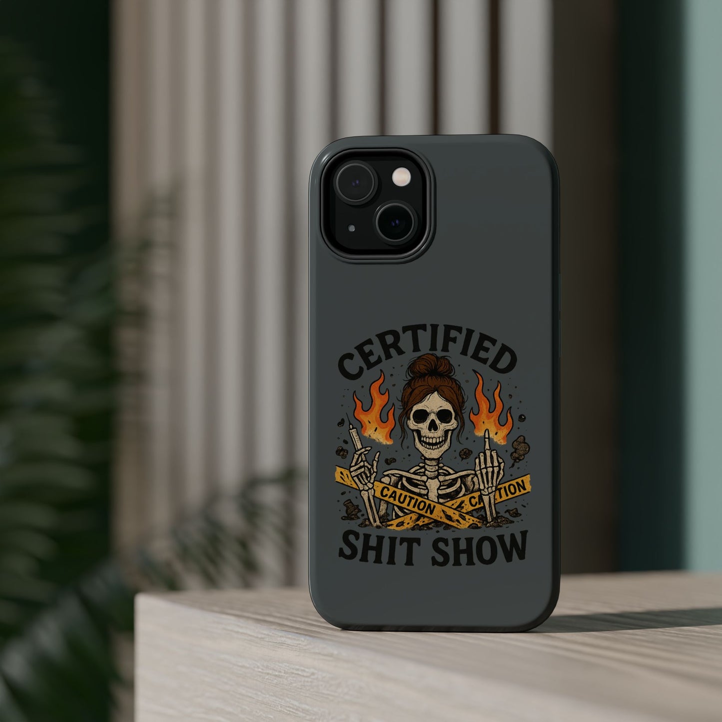 “Certified Shit Show” – Chaotic Nurse Phone Case