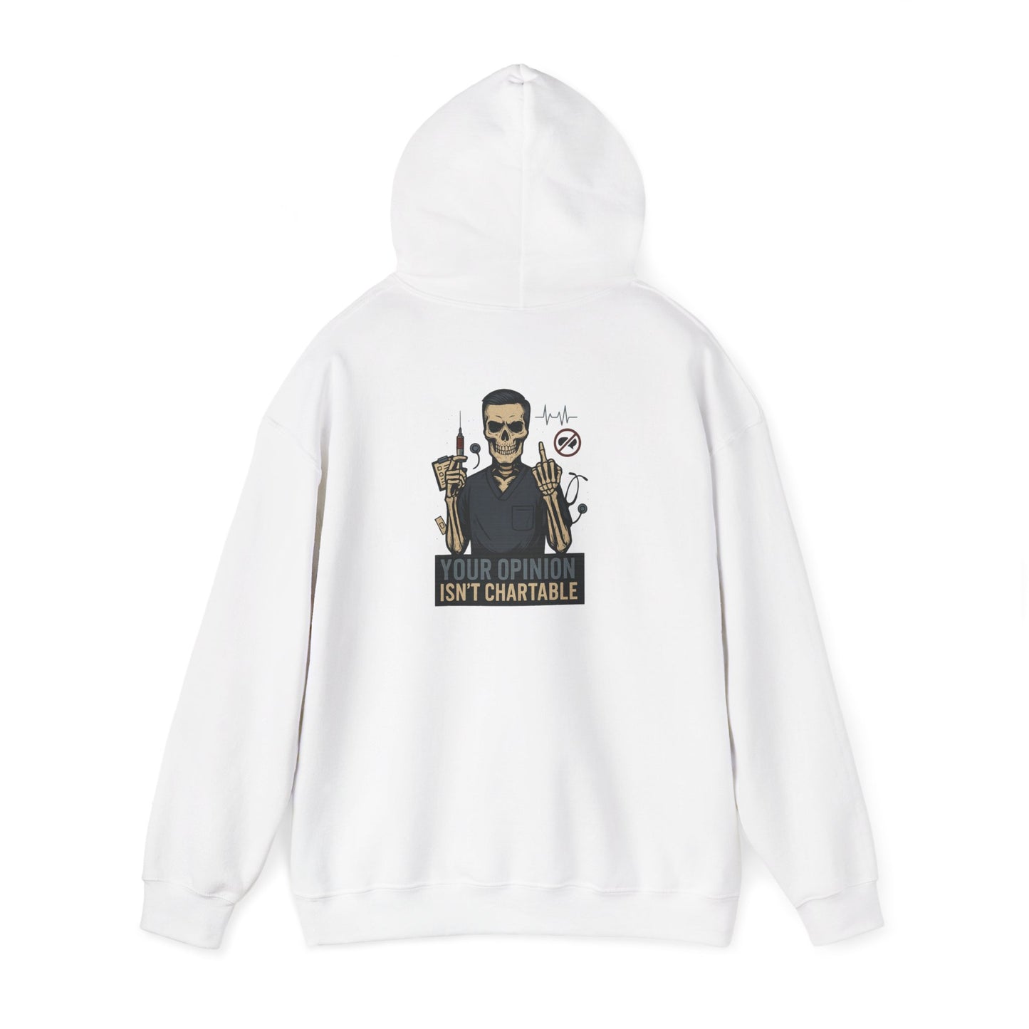 “Your Opinion Isn’t Chartable” – Men’s Chaos Hoodie