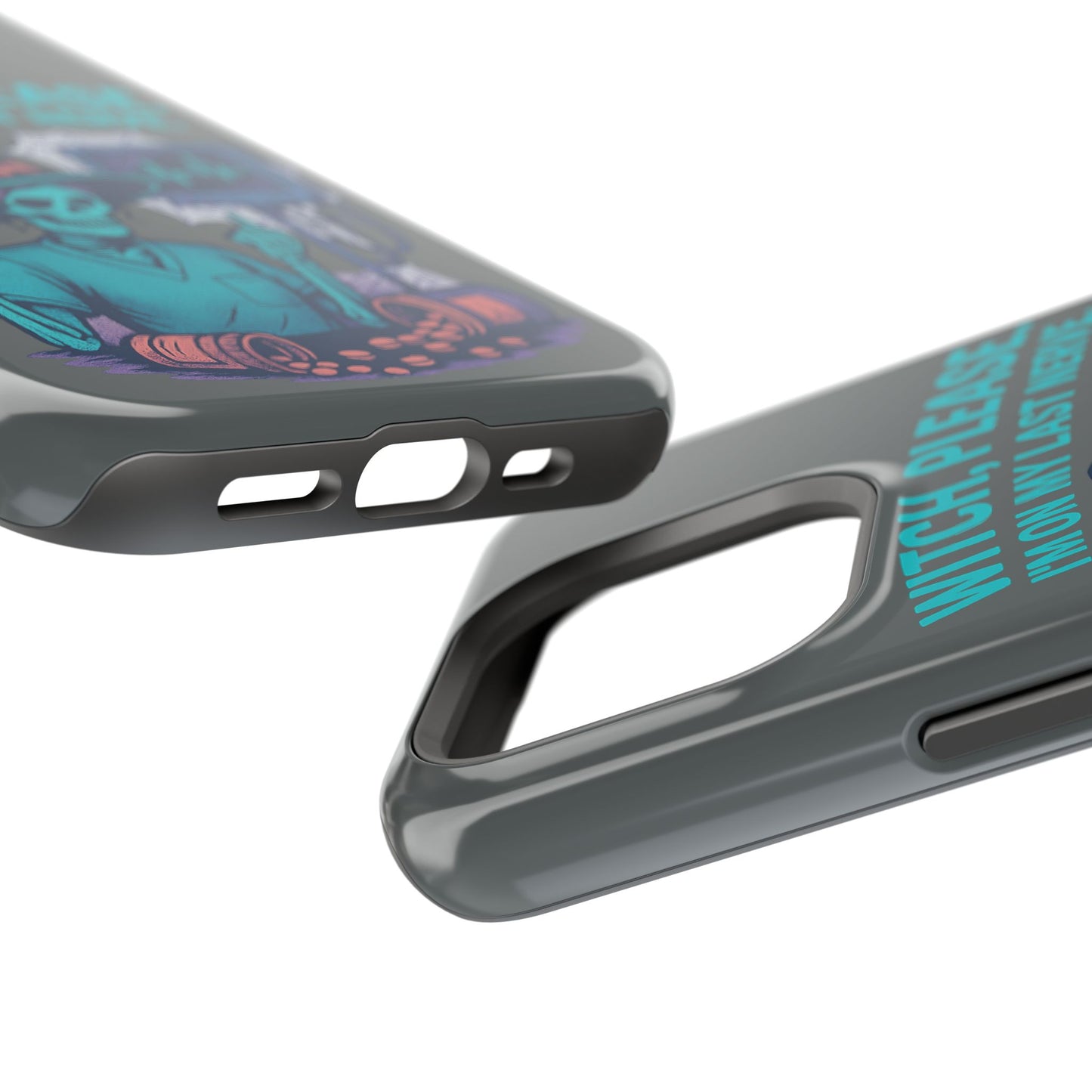 Spooky Phone Case: Witch Please! I'm On My Last Nerve, Halloween Gift, Cute Phone Accessory, Unique Tough Case, Funny Phone Protection