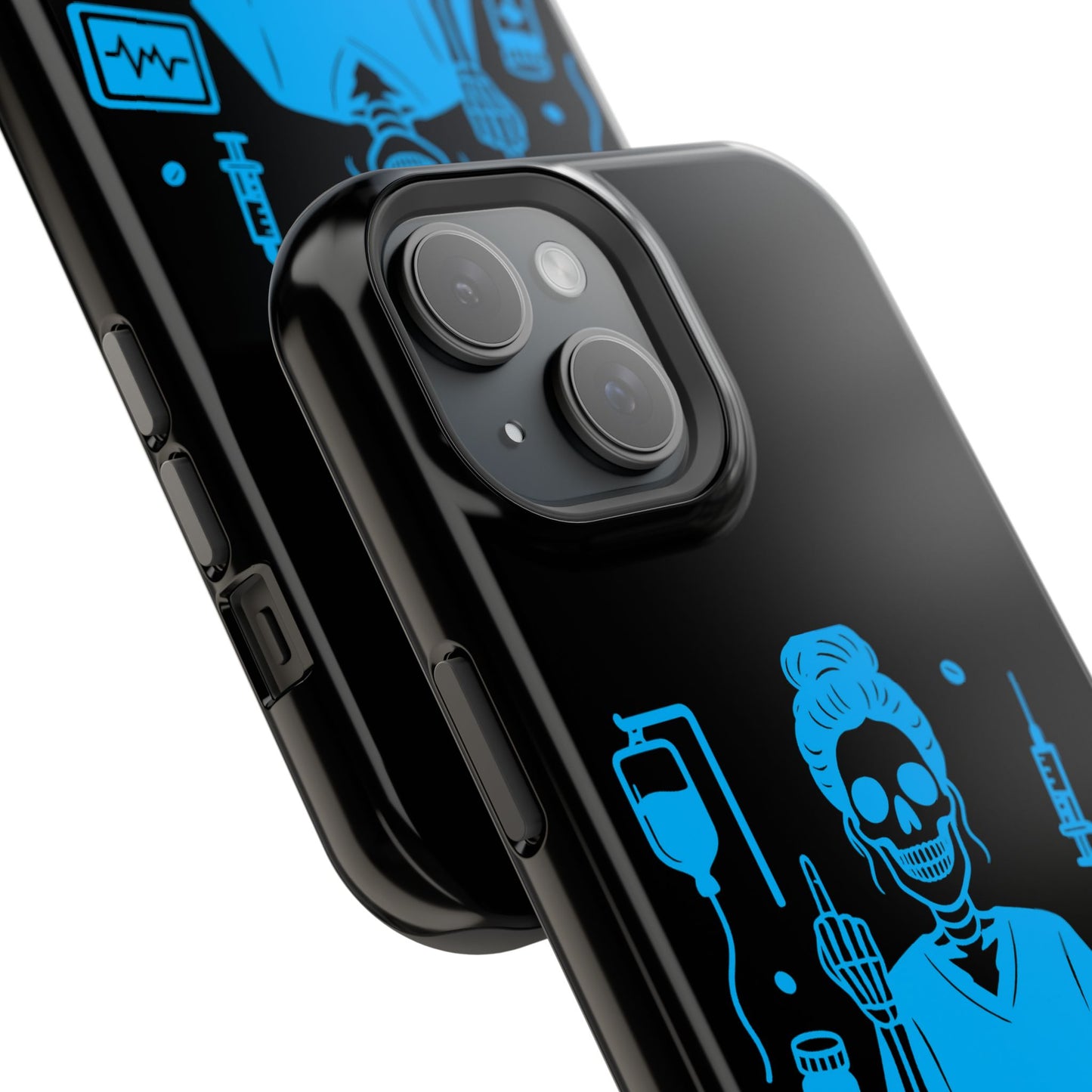 “Surviving the Night One Sarcastic Comment at a Time” – Nurse Life Phone Case