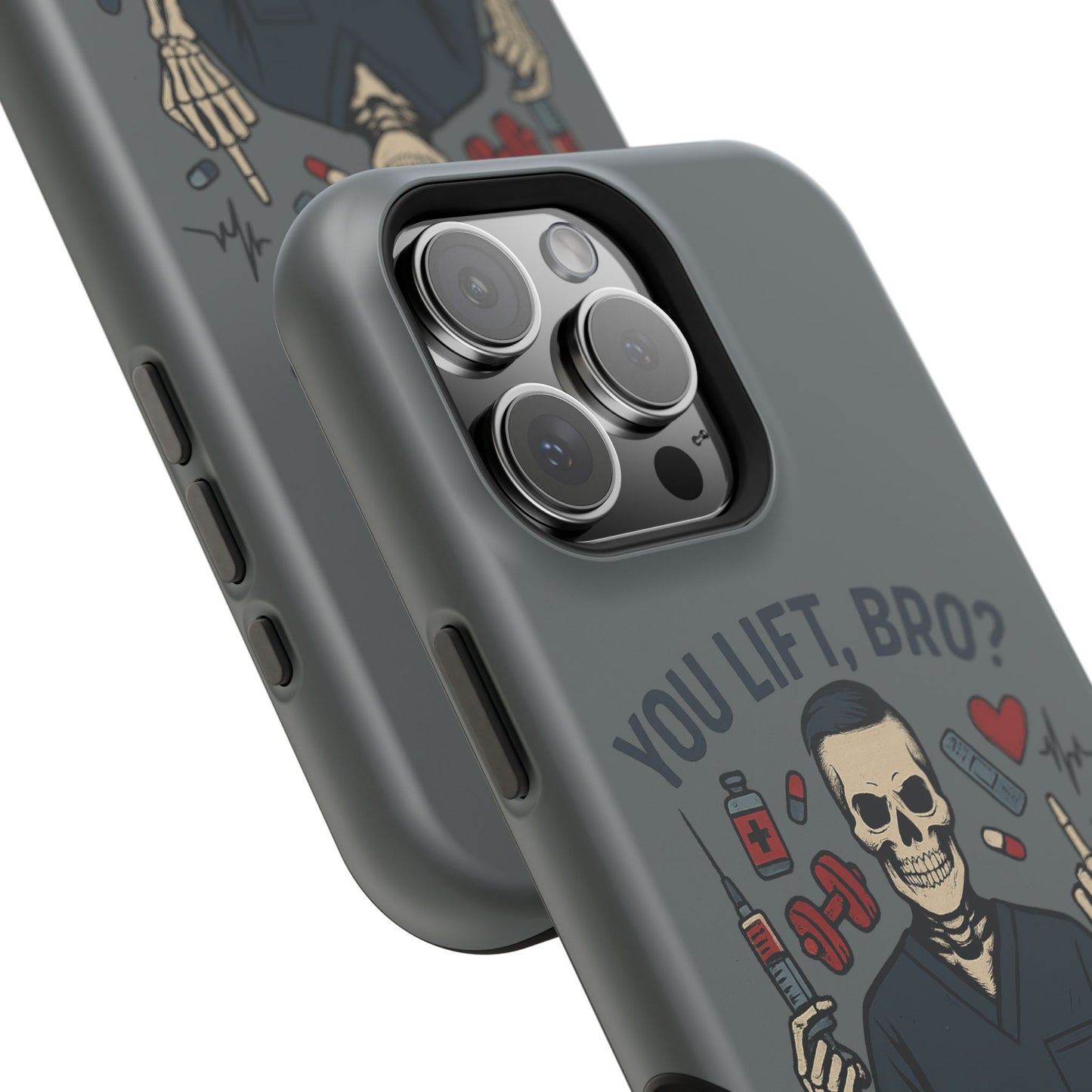 “You Lift, Bro? I Lift Patients and Trauma.” – Men’s Nurse Phone Case