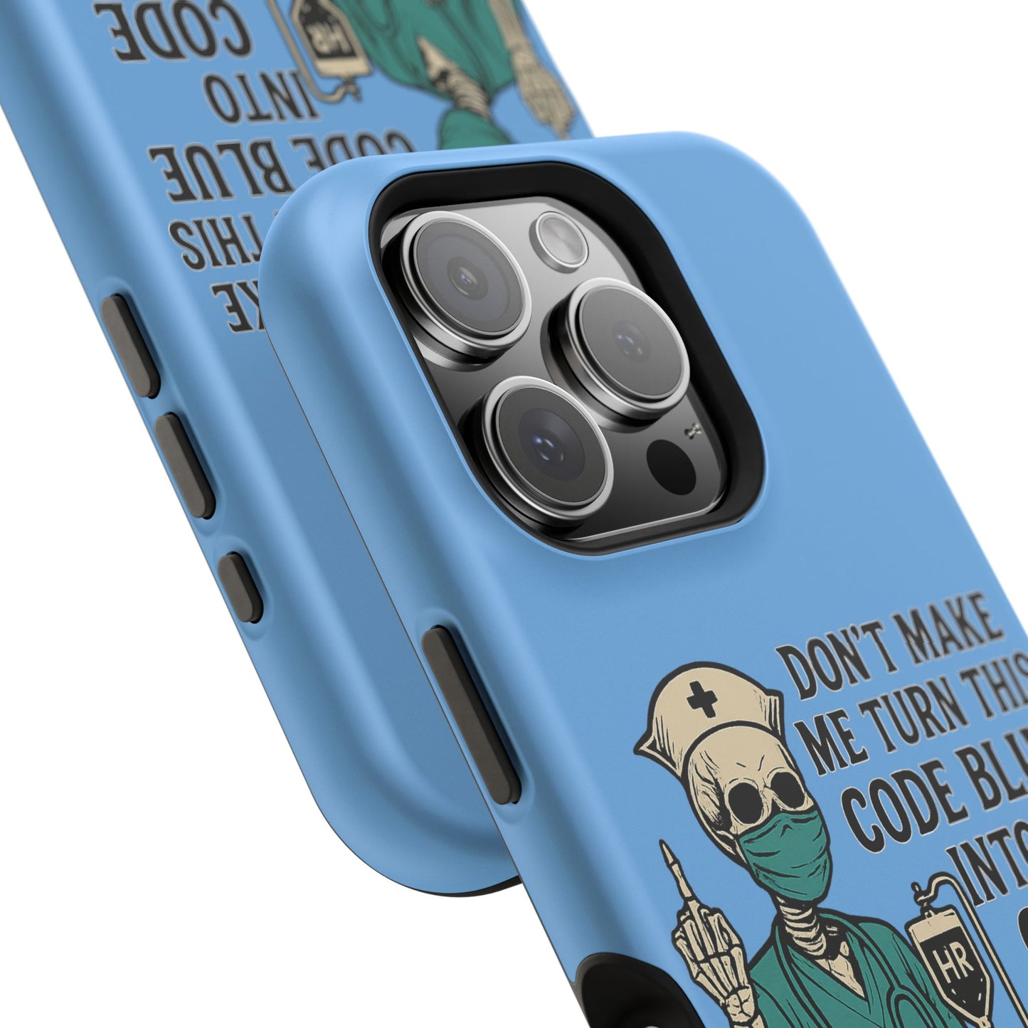 Magnetic Phone Cases with Medical Humor - Unique Gift for Nurses, Medical Professionals, Halloween, Birthday, Nursing School