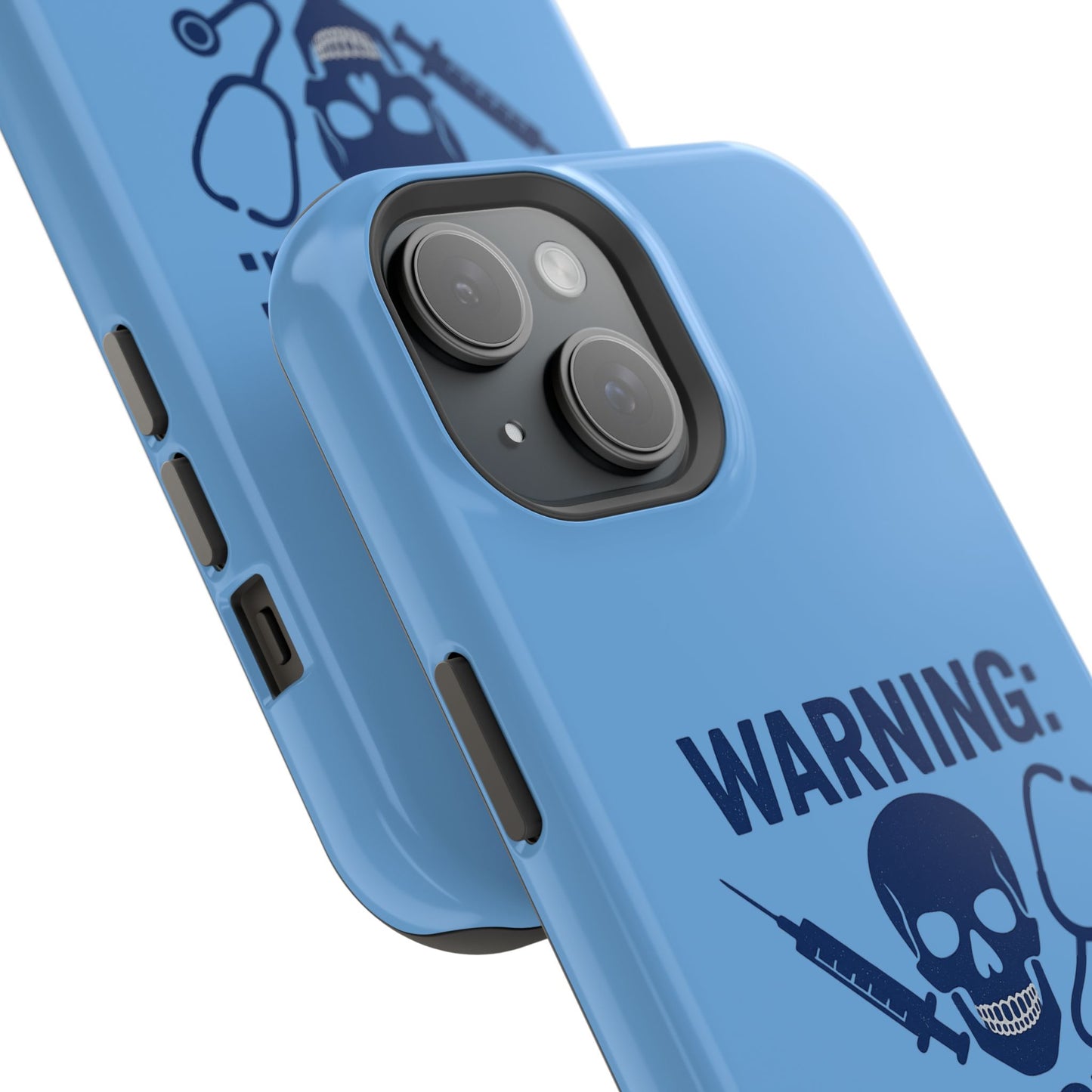 Warning May Stab Repeatedly Phone Case | Quirky Medical Humor, Gift for Healthcare Workers, Fun Phone Accessories, Doctors' Gift, Nurse Gift
