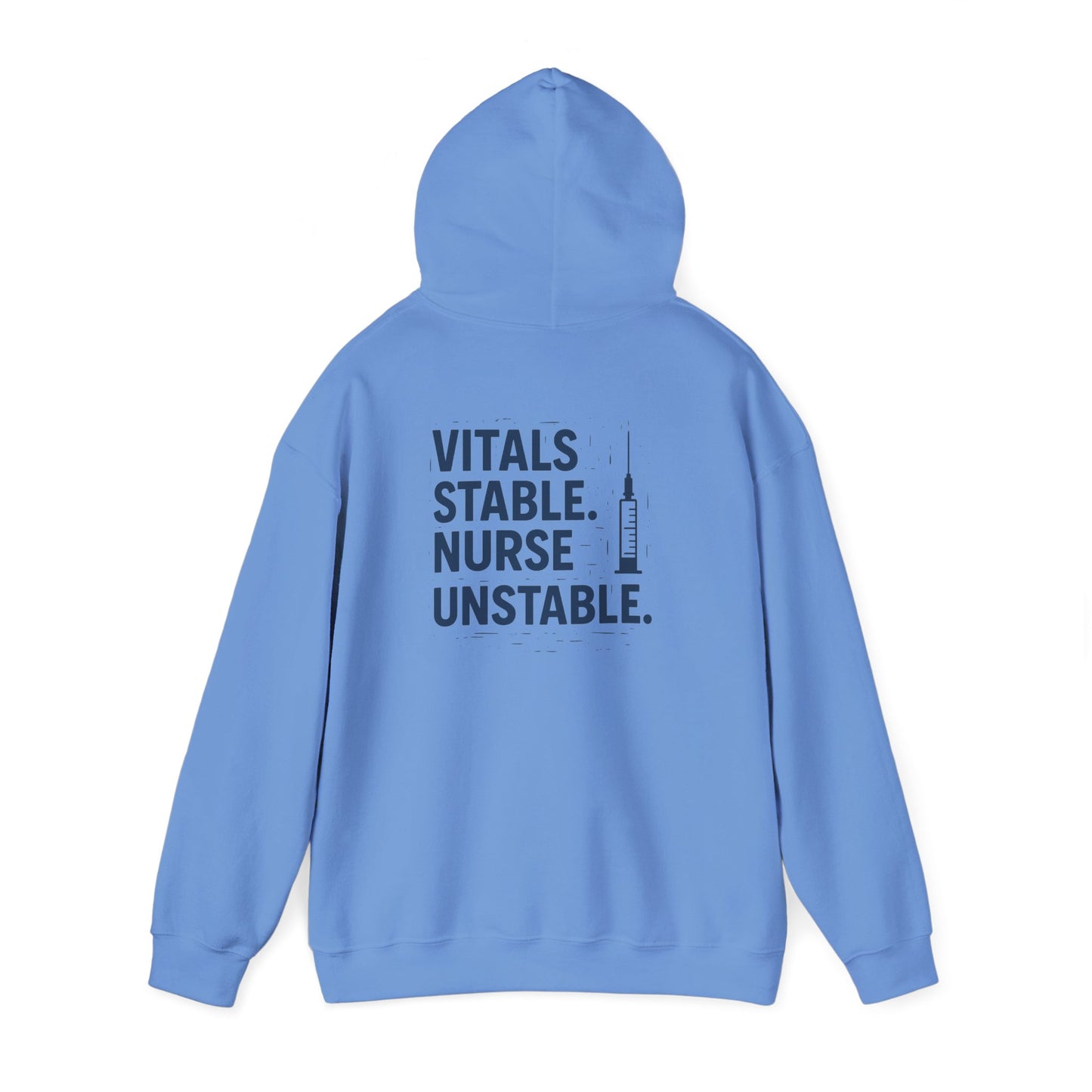 “Vitals Stable. Nurse Unstable.” – Chaotic Nurse Hoodie