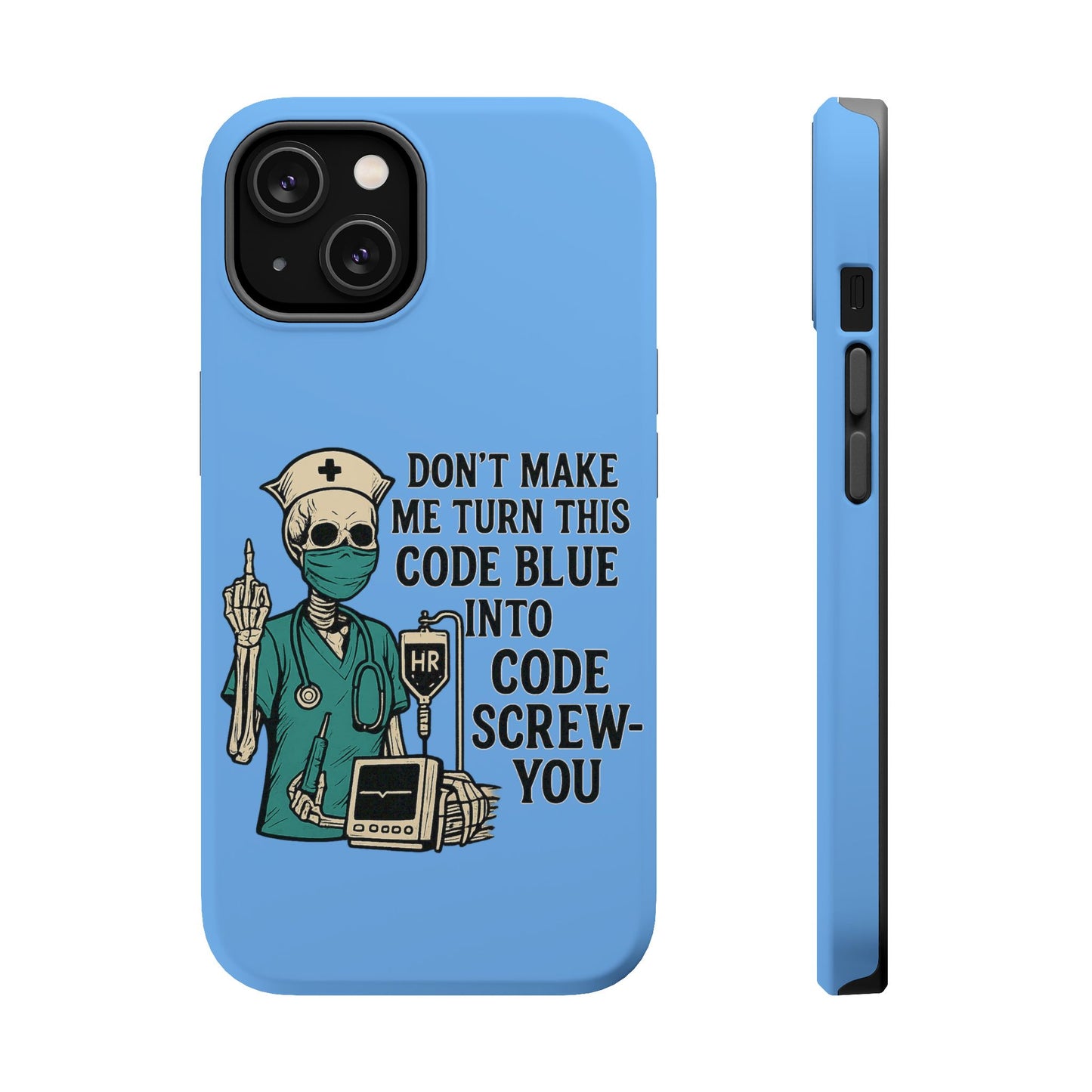 Magnetic Phone Cases with Medical Humor - Unique Gift for Nurses, Medical Professionals, Halloween, Birthday, Nursing School