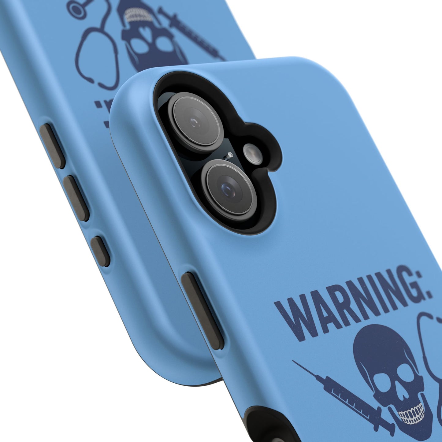 Warning May Stab Repeatedly Phone Case | Quirky Medical Humor, Gift for Healthcare Workers, Fun Phone Accessories, Doctors' Gift, Nurse Gift
