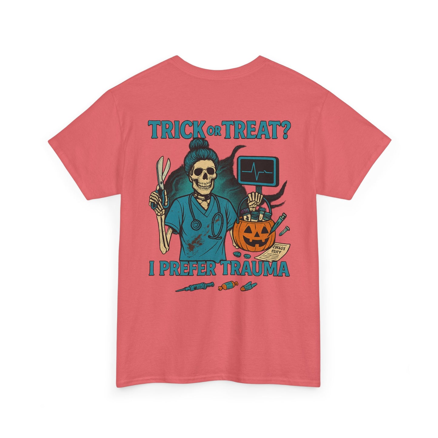 Halloween Vibe T-Shirt, Funny Unisex Tee, Spooky Gift, Trick or Treat Humor, Casual Wear for October Celebrations, Costume Party Essential