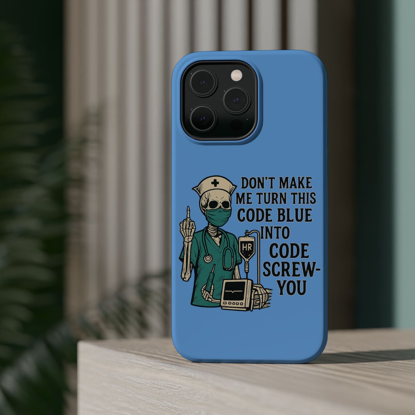Magnetic Phone Cases with Medical Humor - Unique Gift for Nurses, Medical Professionals, Halloween, Birthday, Nursing School