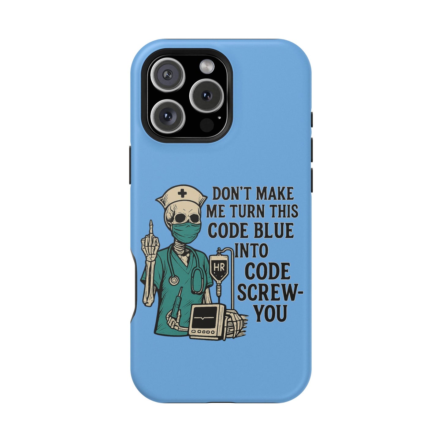 Magnetic Phone Cases with Medical Humor - Unique Gift for Nurses, Medical Professionals, Halloween, Birthday, Nursing School